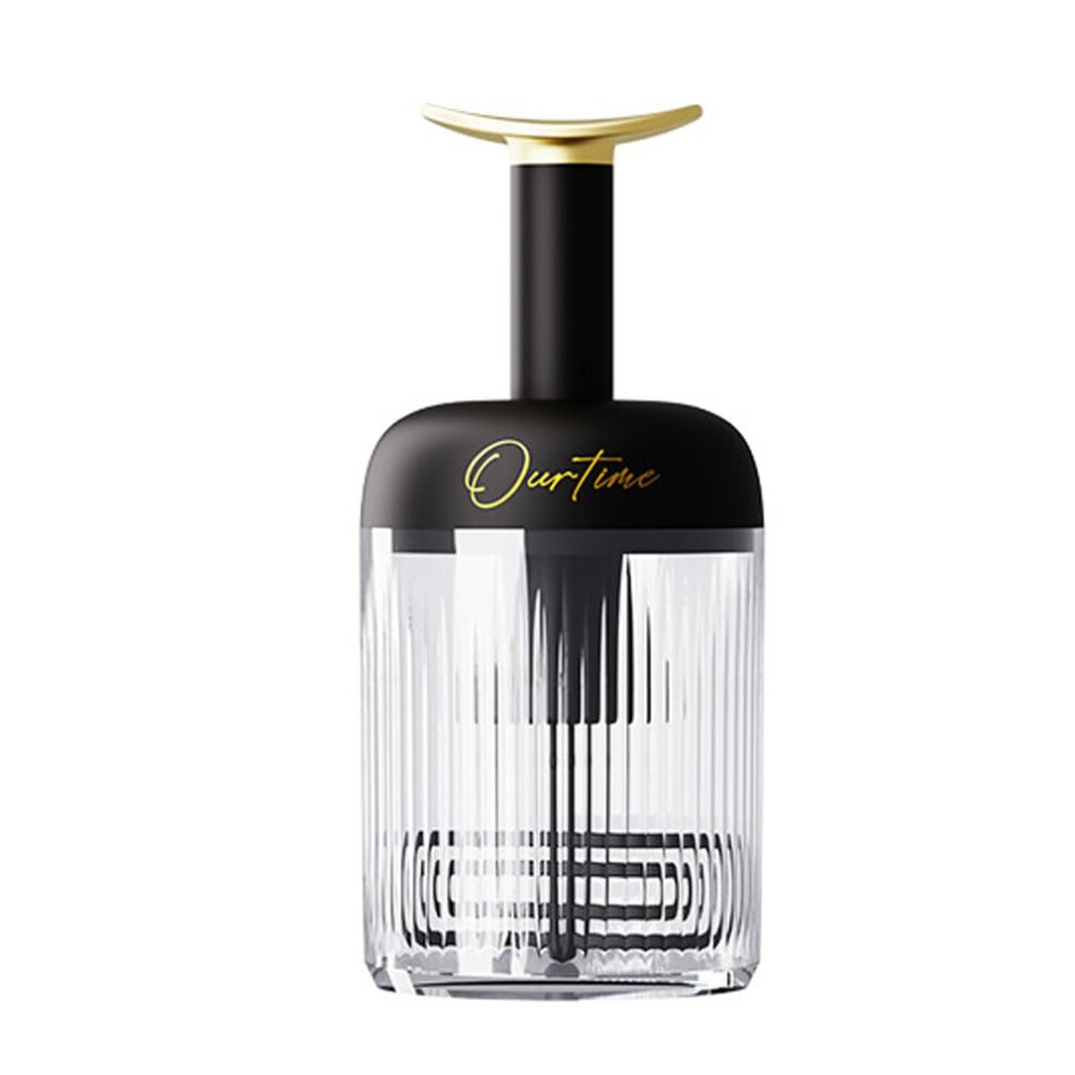 Black Facial Foam Maker With Automatic Spring For Rich Lather Face Wash And Cleansing Cup