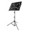 Music Stand, Foldable, Portable, for Home, Violin, Adjustable, Black 1