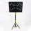 Music Stand, Foldable, Portable, for Home, Violin, Adjustable, Black 4