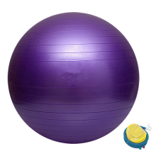 Palla da fitness professionale, migliora la stabilità, atossica, resistente e durevole per un utilizzo prolungato in molteplici esercizi, PVC spesso