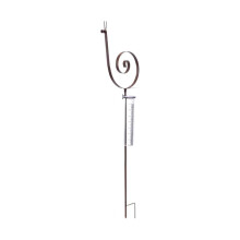 Stainless Steel Rain Collector Snail Shape Outdoor Precipitation Meter For Agricultural Use Easy Installation Gauge