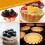 Σετ καλουπιών αλουμινένιας τάρτας αυγών, ανθεκτικά και ανθεκτικά μίνι ταψιά 6
