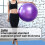 Μπάλα σταθερότητας Fitness Essential, ευέλικτη χρήση σε γιόγκα, πιλάτες και άλλα, 5