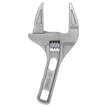 Chave inglesa reforçada para conexões de tubos, chave ajustável de mandíbula larga de 6 a 68 mm com forte força de aperto e material em liga de