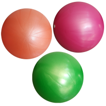 Mini palla da yoga per pilates dal design professionale, adatta a utenti di tutte le età, sistema di equilibrio, palline in PVC ecocompatibili senza