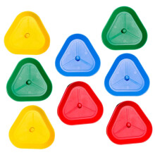 8 Pieces Lazy Card Clipper Stand Poker Card Holders for Dealing Card Catcher Holder Playing Cards Card Stand Deck Boy Abs
