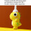 Children's toothbrush with soft bristles, safe, fun yellow 1pack 5