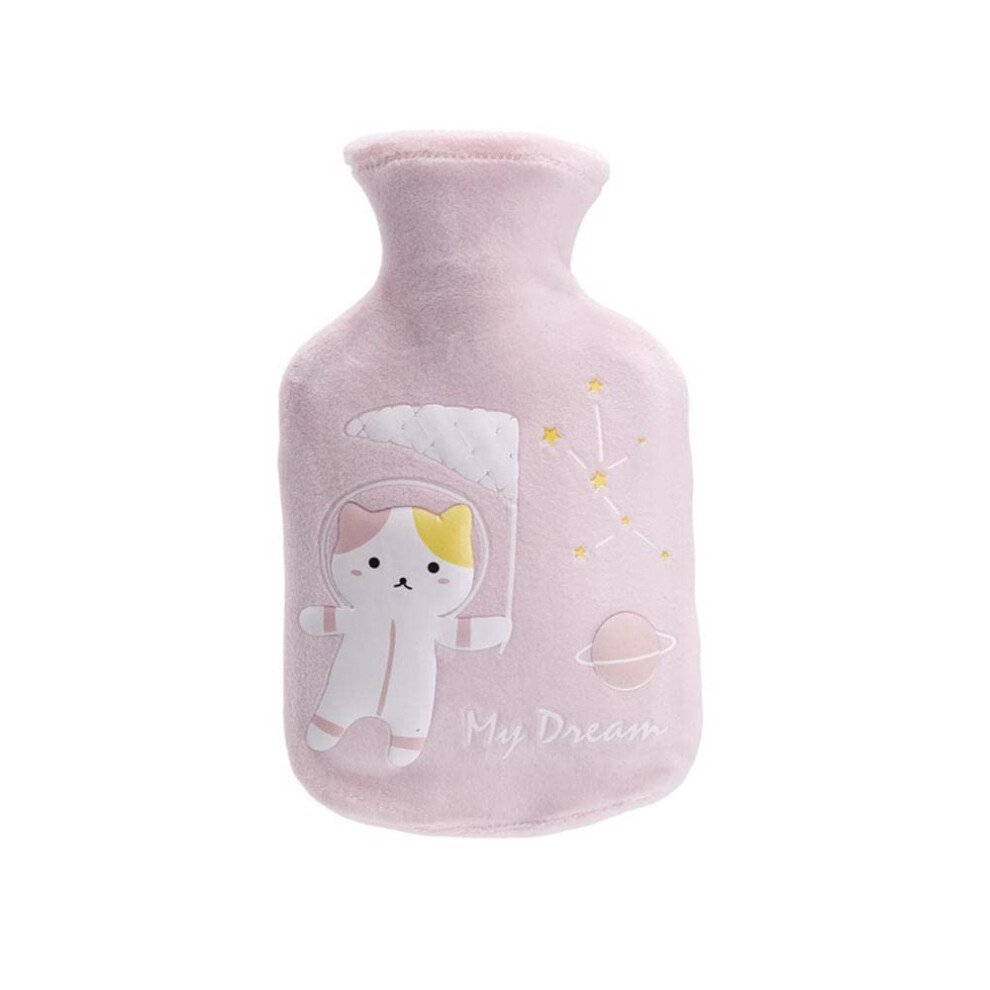 Hot Water Bottle Bag Hand Warmer Winter Warm Abdominal Pain Relief (A)