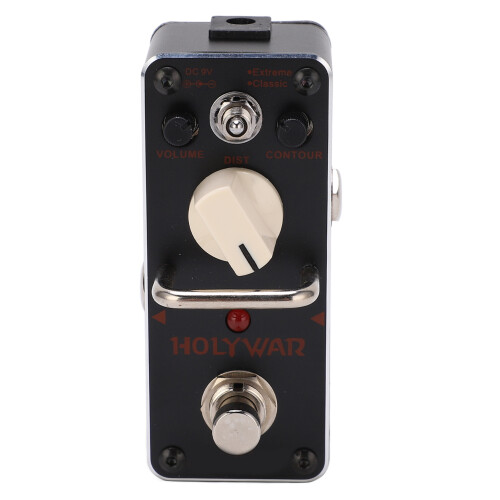 Metal Distortion Pedal Schwarze 1