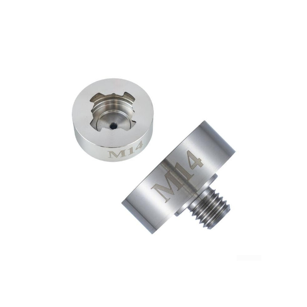 Conversion Screw Adapter Set For Angle Grinder, 2Piece, Thread Compatible With Quick Change, Metal Construction 9119770313416