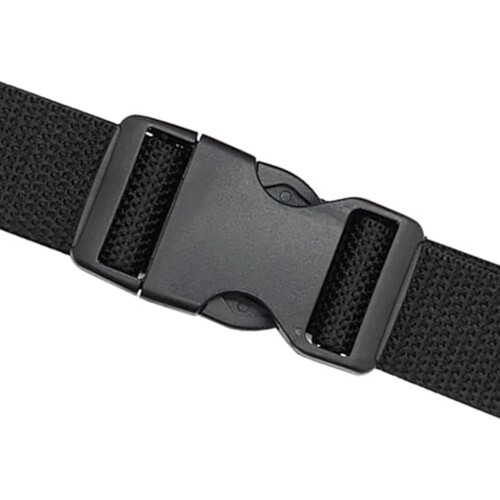 Plastic Side Release Buckle Clip For Luggage Rucksack Backpack Webbing Strap 25mm Black 4 Pack 2