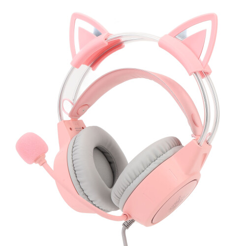 Katzenohr-Gaming-Headset Roseate RGB-Licht 1