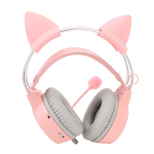 Katzenohr-Gaming-Headset Roseate RGB-Licht 2
