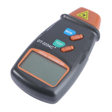 Battery Powered Mini Digital Display Tachometer Handheld Non Motor Gauge Accuracy Lcd and Automatic Reading Storage No Battery Included Ref: 7736