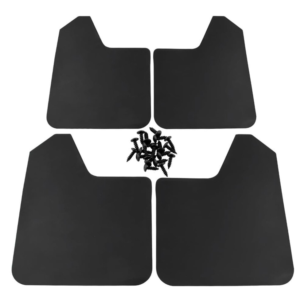 Mud Flaps Set Of 4 For Sx4 Scross (20002025) Splash Guards, Fender Guards, Wheel Well Guards 9119770314062