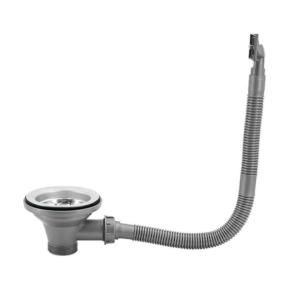 Revolutionize Your Sink Experience With A Space Saving Drain Kit, Featuring Stainless Steel And Polypropylene For Unmatched Durability 9454554966328