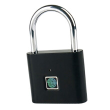 Fingerprint Lock Digital Combination Padlock Aluminum Alloy For Outdoor Use