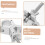 360Degree Aluminum Alloy Stage Lighting Clamp with Rotatable Design 2