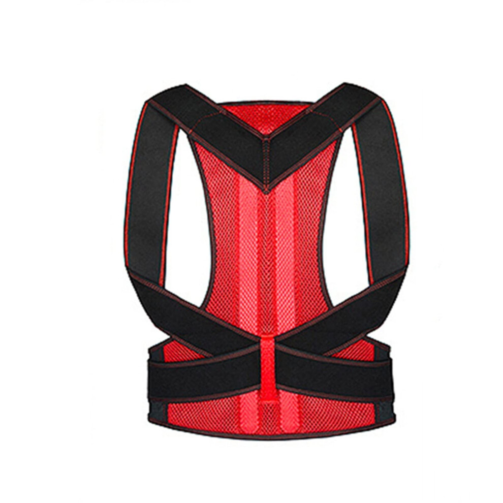 Back Corrector Lumbar Decompression Belt Medical Back Support Posture Correction Spine Corrector Color A Size XXL