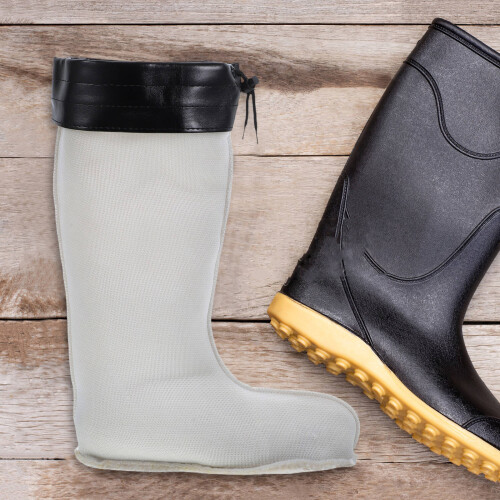 1Pair Soft Plush Boot Liner Winter Insulated Warm Hunter Sock Insert 2