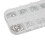 Nail Art Strass gebogene Pinzette Silikon 11