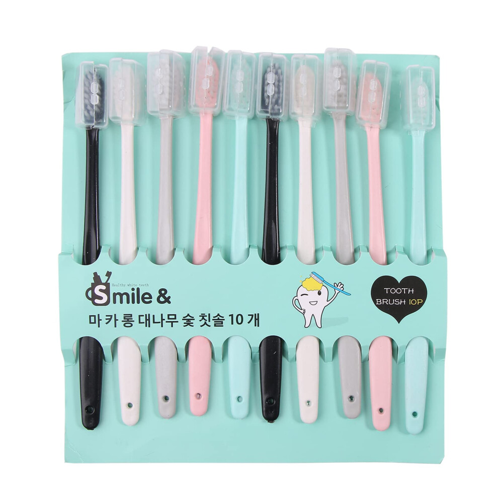Toothbrush for kids and adults, soft bristles, for adults, dental training, toothbrush, toothbrush, 10 pieces