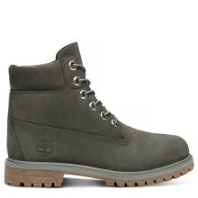 Timberland 6 In Premium WP Dark Grey Girls UK 5.5
