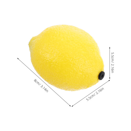 Durable Yellow Fruit Plaything Kids Musical Shaker Instrument 1