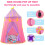 Φορητή σκηνή Pop Up για παιδιά, Playhouse Princess Castle με ύφασμα υψηλής ποιότητας, αδιάβροχα 6