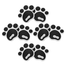 8Stk Snowboard Silikon Antirutsch Tierpfoten Aufkleber