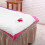 Wit Ademend Massage Tafelkleed Microvezel Wasbare Bedsprei 8