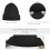 Αναστρέψιμο χειμωνιάτικο καπέλο Slouchy Beanie, πλεκτό ύφασμα με 3 τρόπους χρήσης και 2