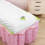 Wit Ademend Massage Tafelkleed Microvezel Wasbare Bedsprei 7