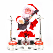 Elektrisch dansend kerstspeelgoed met verstelbare armen voor vermakelijke bewegingen en muziek, perfect zingend kerstspeelgoed voor kinderen in een