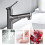 Sink Tap With PullOut Sprayer Basin Mixer DualMode PullDown Hot Cold AntiSplash SingleHandle Lavatory Faucet Black 4