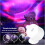Stage lighting, LED lights, starry sky projection light, USB effect light, full sky 4