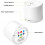 Stage lighting, LED lights, starry sky projection light, USB effect light, full sky 2