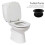 Toiletten-Dichtungsring Robustem Für Bad, Geruchsfrei 6