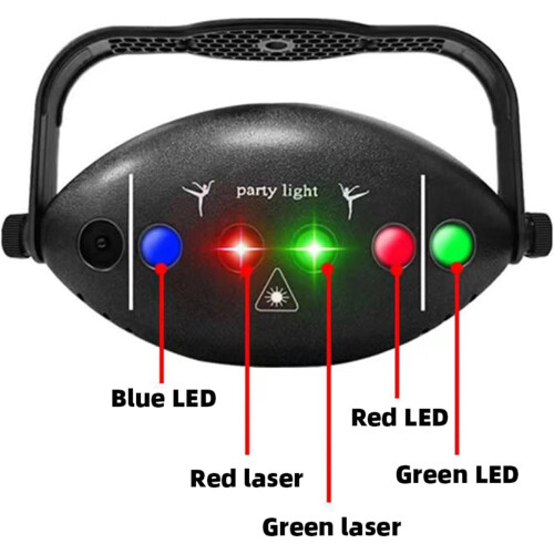 Stage lighting, 72 patterns disco lights stage light DJ party light projector light 1