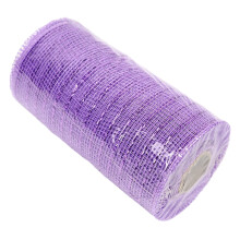 Rubans en maille flexible pour décorations de fêtes, rubans en maille polyester résistants et réutilisables pour le bricolage et la confection de