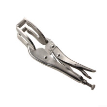 9 Inch UShaped Welding Pliers With Adjustable Locking Jaw For Clamps Steel Sheets And Parts Welding Riveting & Grinding
