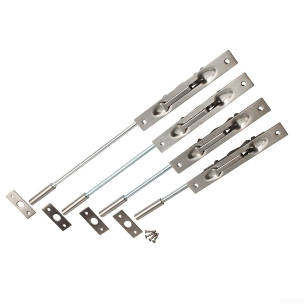 Wood Door And Window Latch 304 Stainless Steel Openmounted Antitheft Mechanism 8Inch 9339159787496