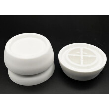 Antislip ringkussentjes, antivibratie, stapelbare plaatsingssteunen voor multifunctioneel gebruik, elimineert trillingen en geluid (4 stuks)