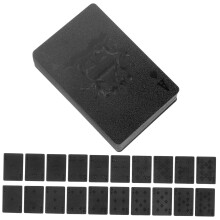 1 Pack Waterproof Playing Cards Black Gold Tarot Poker PVC