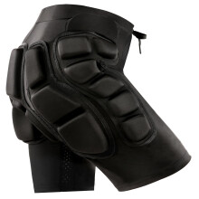 Padded Shorts ShockAbsorbing 3D Padded Motorcycle Shorts With Elastic Butt Pads For Skating Snowboarding Skateboarding