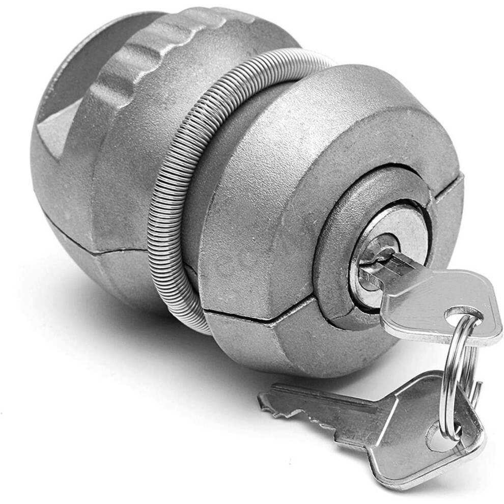 Guardian Of The Road: Universal Hitch Lock, Anti-Theft Security Lock, Dust And Corrosion Prevention, Zinc-Alloy Material, Secures Trailer Coupling, Ea 9554910063385