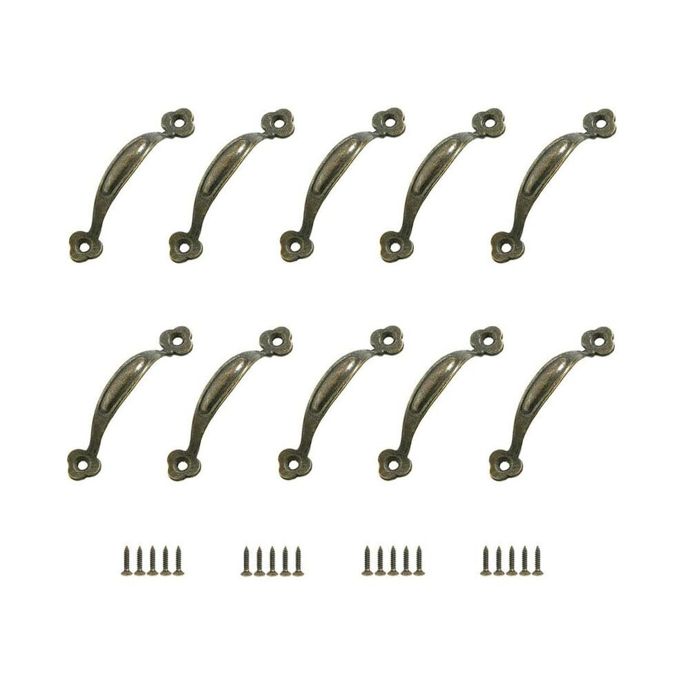 Decorative Bronze Handles, Retro Decoration Solid Zinc Alloy Drawer Pulls For Classic Furniture Revival, Convenient Installation Enhancing Home Aesthe 9554910063552