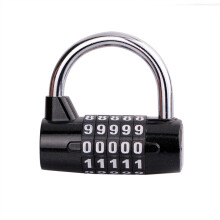 Large 5 Digits Gym Locker Cabinet Tool Box Window Large Character Code Lock Padlock Door 1Pcs (Color : Type B)