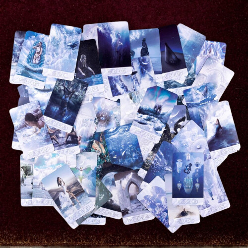 Mystical Tarot Cards, Beginner Tarot Deck, Divination Card Set 2