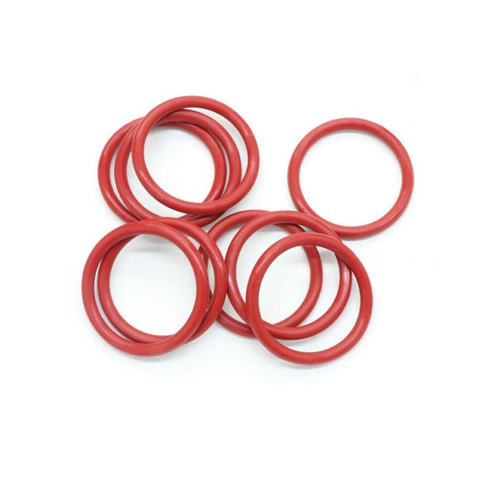 Oring Vmq Silicone Rubber Red Round Cs 5.0Mm Id 58Mm Od 68Mm Waterproof Insulated Washer 10Pcs 9001264478964